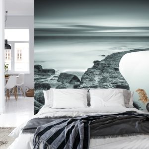 Papier Peint Plage Mer Rochers – Image 8