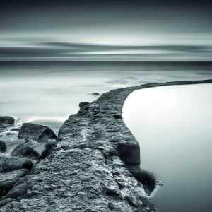 Papier Peint Plage Mer Rochers – Image 1