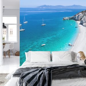 Papier Peint Plage Mer Rochers – Image 8