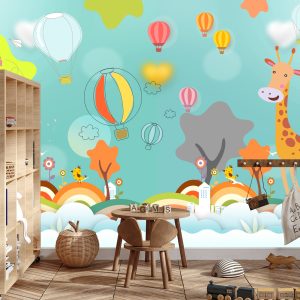 Papier Peint Animaux Entre Les Nuages – Image 3