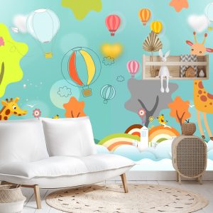 Papier Peint Animaux Entre Les Nuages – Image 4