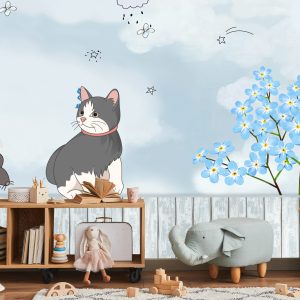 Papier Peint Chat Sur Une Clôture – Image 5