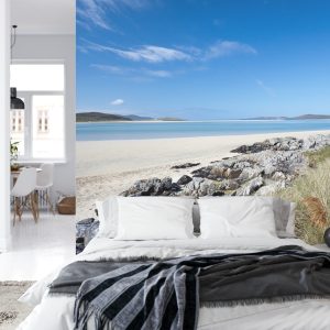 Papier Peint Plage Mer Rochers – Image 8