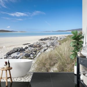 Papier Peint Plage Mer Rochers – Image 5