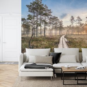 Papier Peint Chemin En Bois Dans La Forêt – Image 6