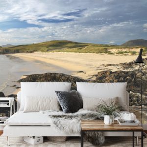 Papier Peint Plage Mer Rochers – Image 3