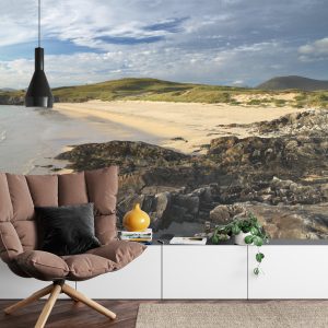 Papier Peint Plage Mer Rochers – Image 4