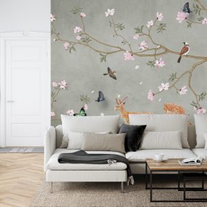 Papier Peint Cerf Parmi Les Plantes – Image 6