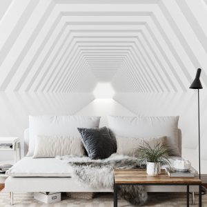 Papier Peint Forêt Dans Le Brouillard – Image 3