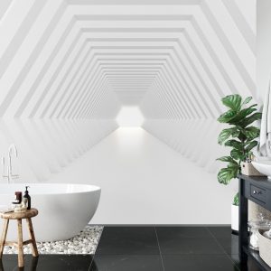 Papier Peint Forêt Dans Le Brouillard – Image 5