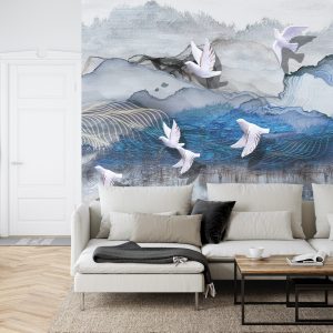 Papier Peint Oiseaux Au Bord De La Mer – Image 6