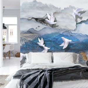 Papier Peint Oiseaux Au Bord De La Mer – Image 8