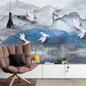 Papier Peint Oiseaux Au Bord De La Mer – Image 4