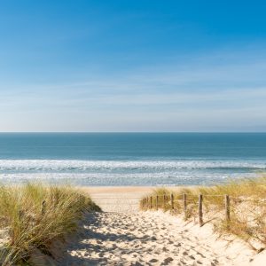 Papier Peint Plage Mer Dunes – Image 1