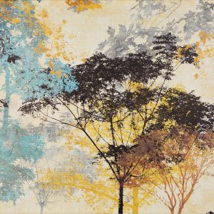 Papier Peint Vieux Arbres Peints – Image 1