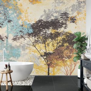 Papier Peint Vieux Arbres Peints – Image 5