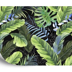 Papier Peint Feuilles Tropicales – Image 2