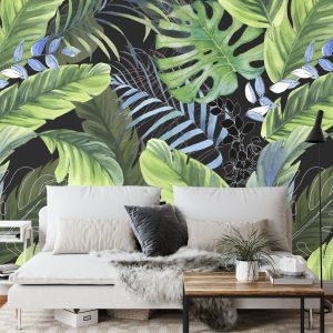 Papier Peint Feuilles Tropicales – Image 3