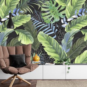 Papier Peint Feuilles Tropicales – Image 4