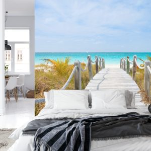 Papier Peint Chemin Sur Une Plage Des Caraïbes – Image 8