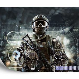 Papier Peint Soldat Du Futur – Image 2