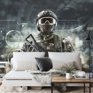 Papier Peint Soldat Du Futur – Image 3