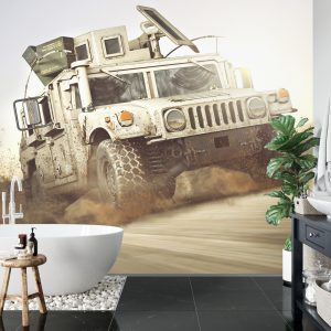 Papier Peint Véhicule Blindé Dans Le Désert – Image 5