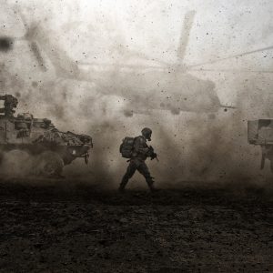 Papier Peint Armée Dans Le Désert – Image 1