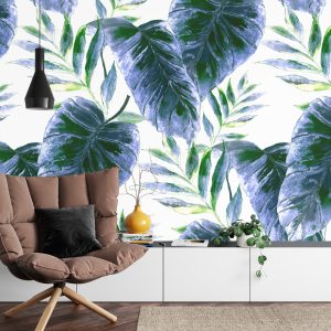 Papier Peint Feuilles Tropicales – Image 4