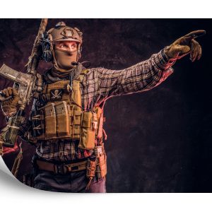 Papier Peint Soldat En Tenue De Camouflage – Image 2