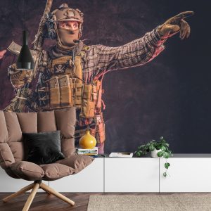 Papier Peint Soldat En Tenue De Camouflage – Image 4