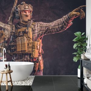 Papier Peint Soldat En Tenue De Camouflage – Image 5