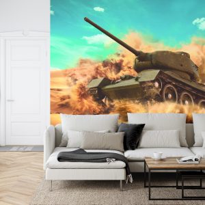 Papier Peint Char De Combat Dans Le Désert – Image 6