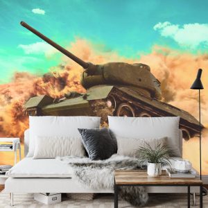 Papier Peint Char De Combat Dans Le Désert – Image 3