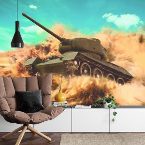 Papier Peint Char De Combat Dans Le Désert – Image 4