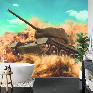 Papier Peint Char De Combat Dans Le Désert – Image 5