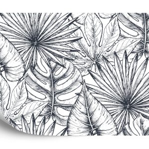 Papier Peint Feuilles De Monstera – Image 2