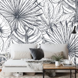 Papier Peint Feuilles De Monstera – Image 3