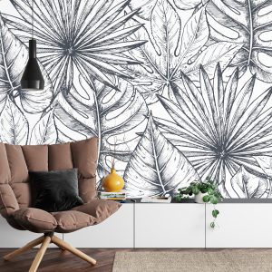 Papier Peint Feuilles De Monstera – Image 4