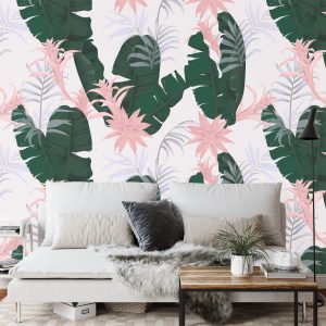 Papier Peint Feuilles Tropicales – Image 3