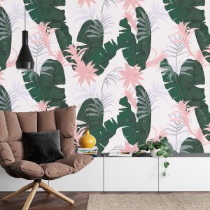 Papier Peint Feuilles Tropicales – Image 4