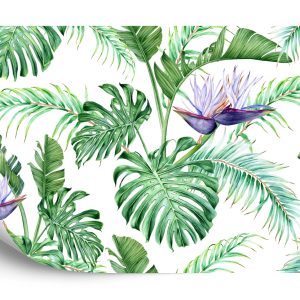 Papier Peint Feuilles De Monstera – Image 2