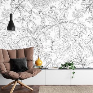 Papier Peint Feuilles Nature – Image 4