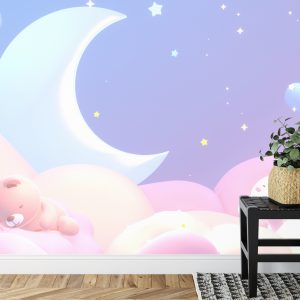 Papier Peint Ours Mignon Dans Les Nuages – Image 7