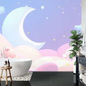 Papier Peint Ours Mignon Dans Les Nuages – Image 5