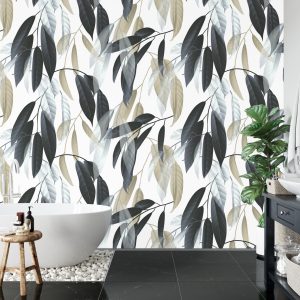 Papier Peint Quitte Pour Le Salon – Image 5