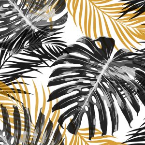 Papier Peint Feuilles De Monstera – Image 1