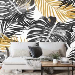 Papier Peint Feuilles De Monstera – Image 3