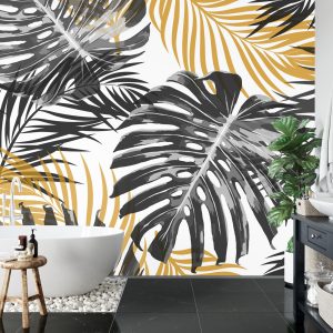 Papier Peint Feuilles De Monstera – Image 5