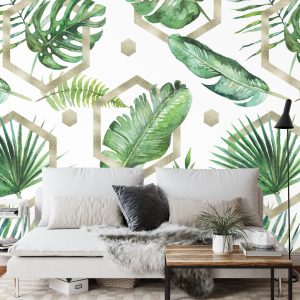 Papier Peint Feuilles De Monstera – Image 3